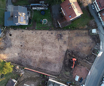 Grabungsfläche Ortenberg