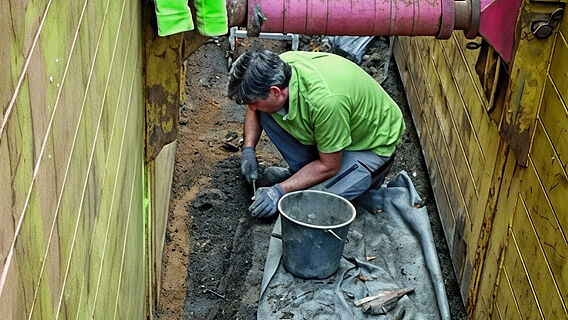 Archäologische Untersuchung in der Ratzeburger Allee