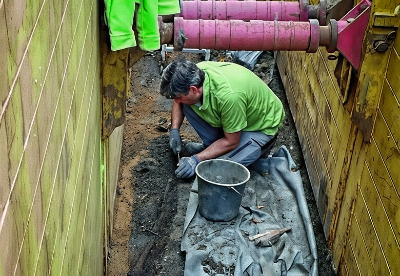 Archäologische Untersuchung in der Ratzeburger Allee