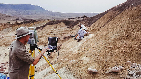 Ausgrabungen an der Fundstelle Jojosi 6