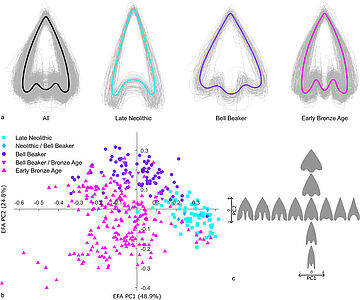 Umrissanalyse von Artefakten