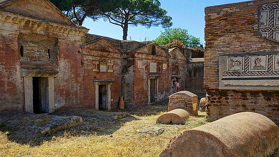 Römische Kaisernekropole auf der Isola Sacra