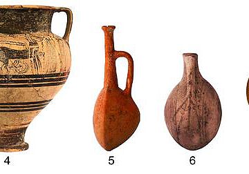 In Hala Sultan Tekke gefundene Importwaren