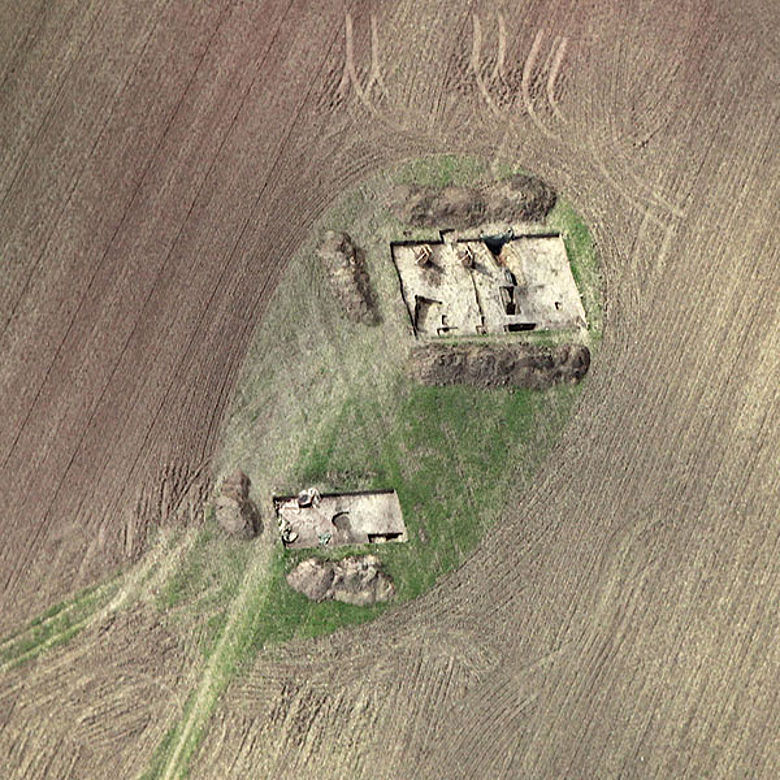 Luftbild Ausgrabung Watenstedt
