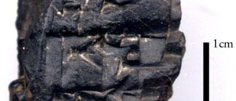 Fragment einer babylonischen Keilschrifttafel (Foto: Österreichisches Archäologisches Institut (ÖAI) Kairo)