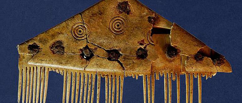 Der Kamm nach der Restaurierung