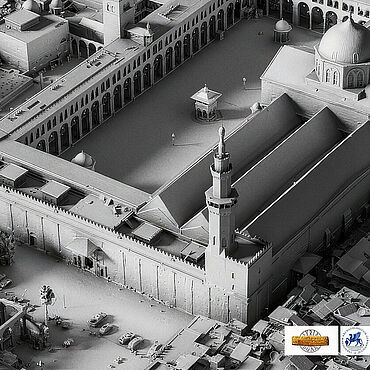 Altstadt von Damaskus (Digitales Höhenmodell)