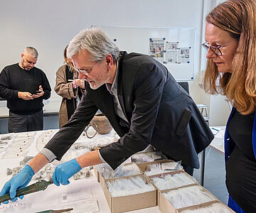 Präsentation der Funde