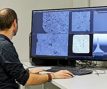 Rohstoffanalyse im CT