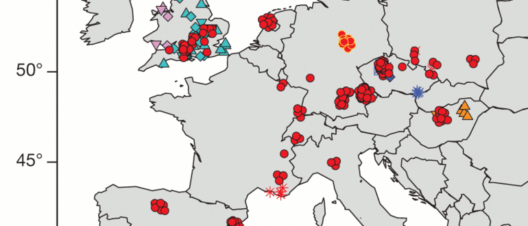 Geografische Herkunft der Proben