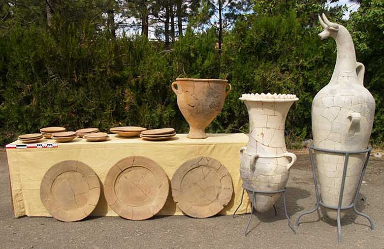 Keramikfunde aus Hattuscha