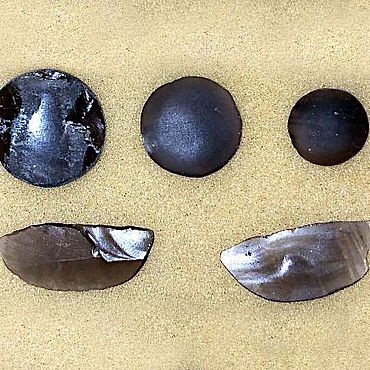 Obsidianwerkstücke aus Xalasco bestehen aus einem Material, das in der Nähe der Fundstelle gefördert wurde Obsidianwerkstücke aus Xalasco bestehen aus einem Material, das in der Nähe der Fundstelle gefördert wurde