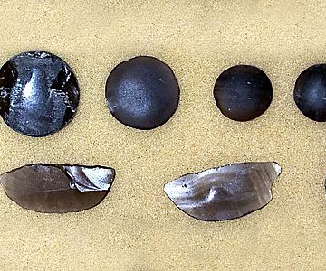 Obsidianwerkstücke aus Xalasco bestehen aus einem Material, das in der Nähe der Fundstelle gefördert wurde