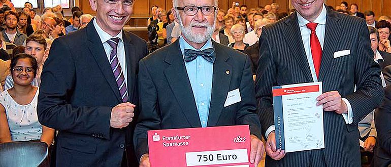 Verleihung Frankfurter Bürgerpreis an Udo Schmidtke