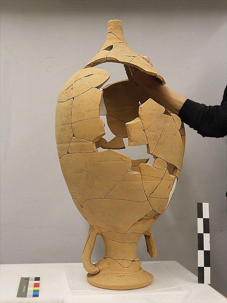 Zusammengesetzte Amphore