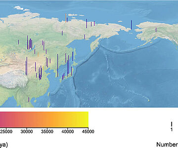 Karte der Probennahmestellen