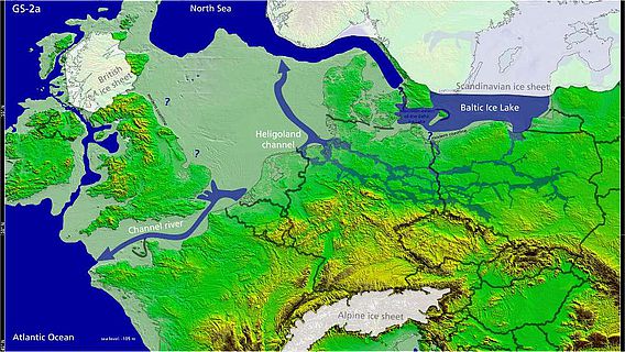 Europa vor rund 16.000 Jahren