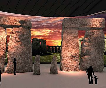 3D-Visualisierung von Stonehenge