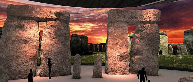 3D-Visualisierung von Stonehenge