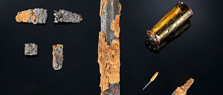 Beigaben der Bestattungen