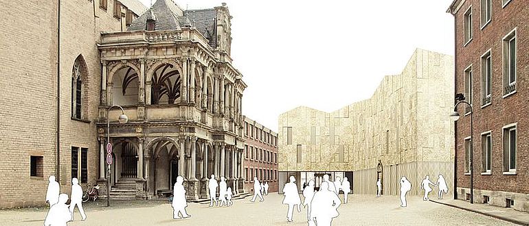 Archäologische Zone: Jüdisches Museum Köln (Bauplanung).