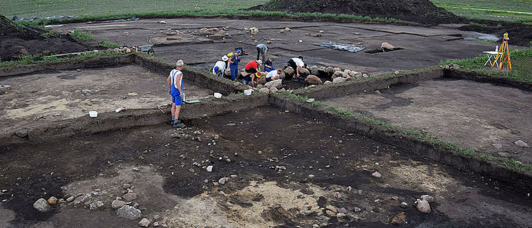 Ausgrabung Bornhöck