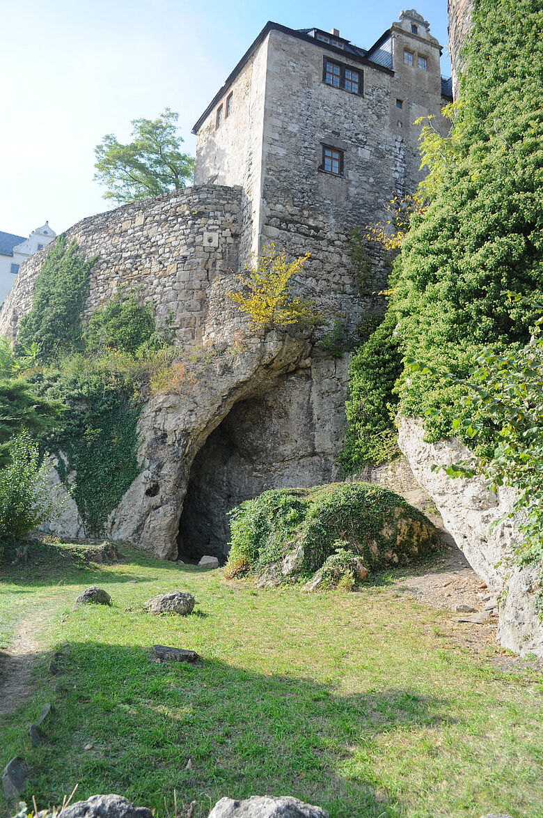 Die Ilsenhöhle unter der Burg Ranis