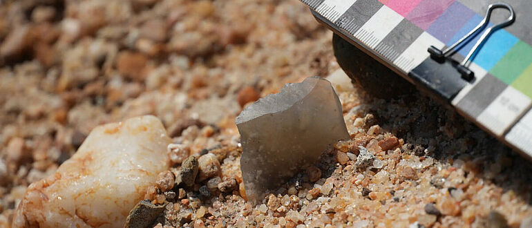 Steinwerkzeug im Turkana-Becken