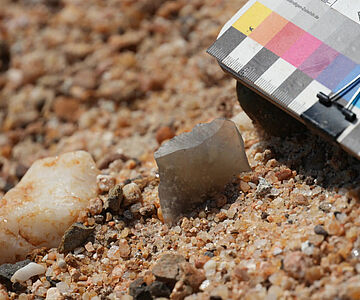 Steinwerkzeug im Turkana-Becken