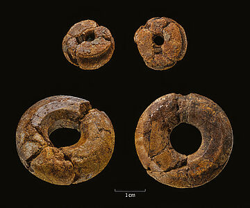 Bernsteinperlen aus Aššur