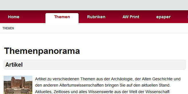 ANTIKE WELT