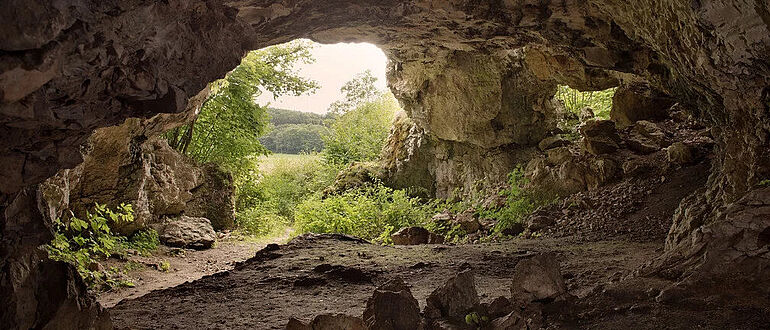 Bocksteinhöhle im Lonetal