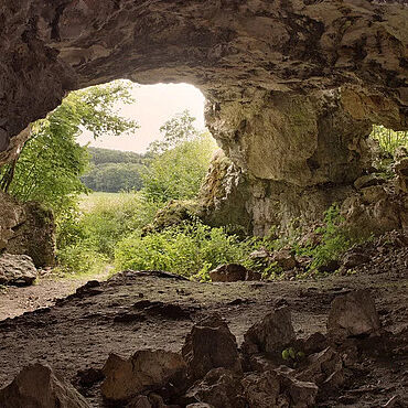Bocksteinhöhle im Lonetal