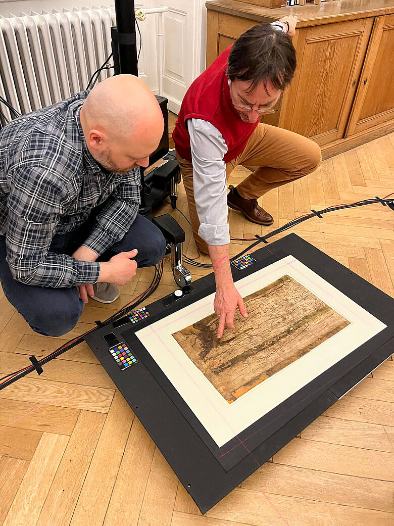 Segment der Tabula Peutingeriana