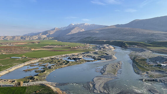 Panorama: Unterer Zab von Oberstadt