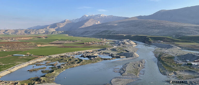 Panorama: Unterer Zab von Oberstadt