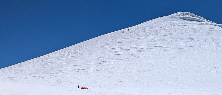 Basislager unterhalb des Ararat-Gipfels