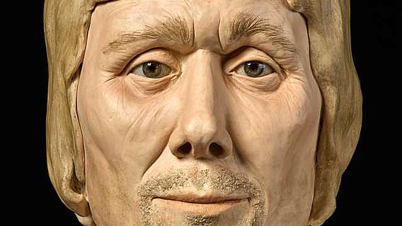 Forensische Gesichtsrekonstruktion des Herrn von Morken