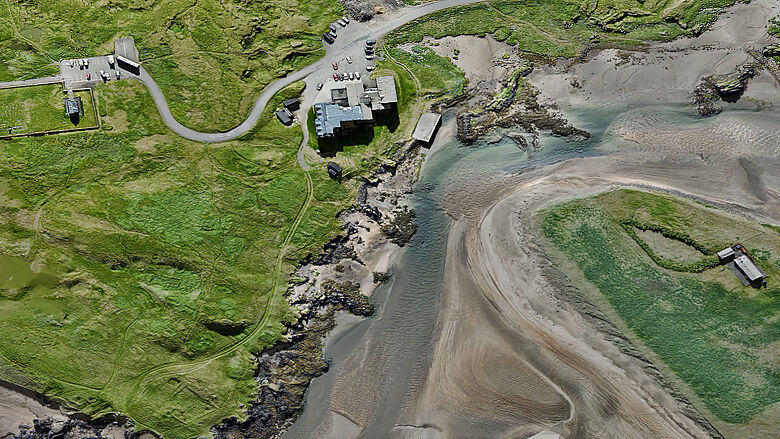 Hafenbereich von Búðir, Island