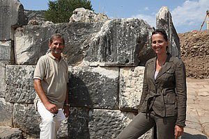 Johannes Hahn und Sabine Ladstätter