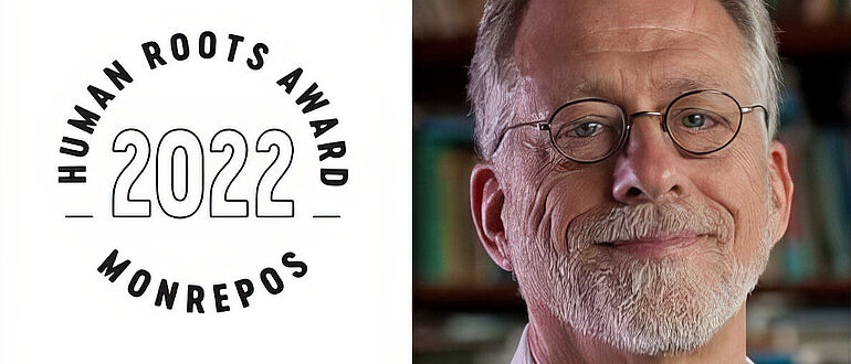 Michael Tomasello, Preisträger des Human Roots Award 2022 Michael Tomasello, Preisträger des Human Roots Award 2022