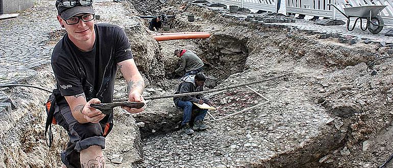 Grabung Domplatz Paderborn