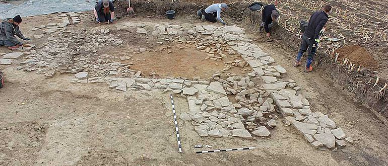 Steinfundament Wüstung Welver