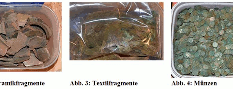 Die sichergestellten Funde Die sichergestellten Funde