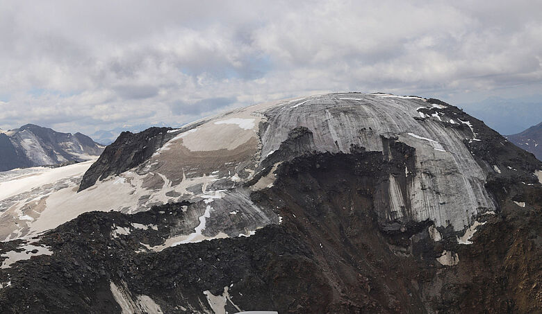 Gletscher auf der Weißseespitze Gletscher auf der Weißseespitze