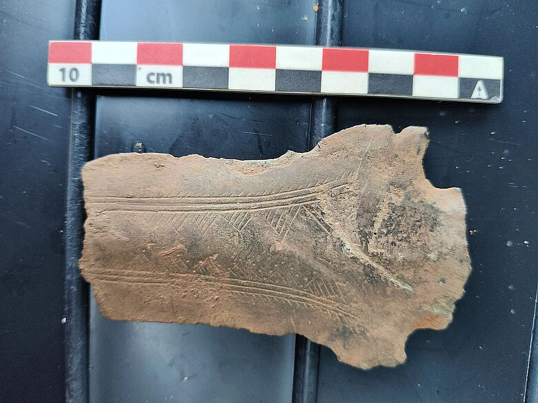 Keramikfund aus dem Bytyń-See