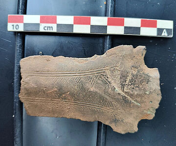 Keramikfund aus dem Bytyń-See