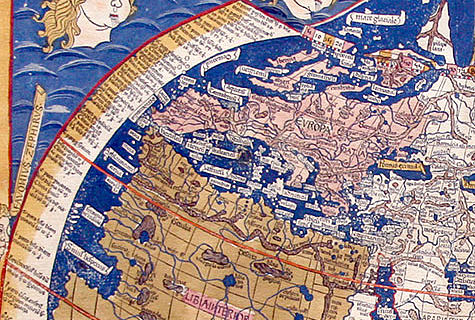 Weltkarte Ptolemaios