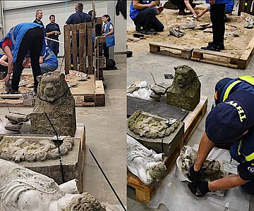 Ausbildung der Freiwilligen im Fachbereich “Immobiles Kulturgut“