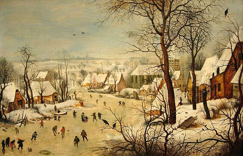 Winterlandschaft von Pieter Brueghel dem Jüngeren aus dem Jahre 1601 (Foto: S.U. Nussbaumer)